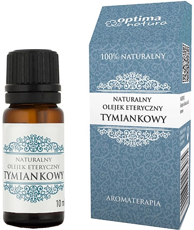 Ефірна олія чебрецю - Optima Natura 100% Natural Essential Thyme Oil — фото N1