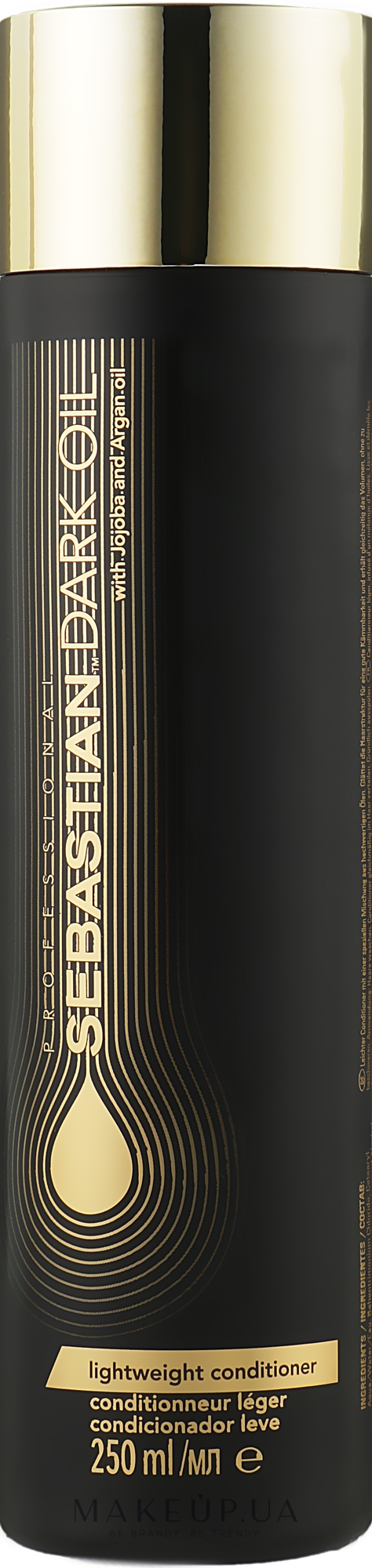Увлажняющий кондиционер для блеска и шелковистости волос - Sebastian Professional Dark Oil — фото 250ml
