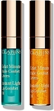 Духи, Парфюмерия, косметика Набор - Clarins Instant Light Duo Lips Oils Set (lip/oil/2x2.8ml)