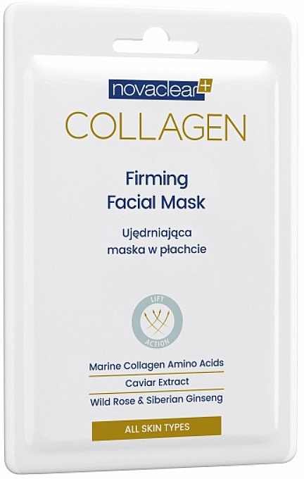Зміцнювальна маска для обличчя - Novaclear Collagen Firming Facial Mask — фото N1