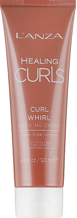 Зволожувальний крем для волосся - L'anza Curls Curl Whirl Defining Cream — фото N1