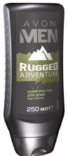 Духи, Парфюмерия, косметика Шампунь-гель для душа для мужчин - Avon Men Rugged Adventure Hair & Body Wash