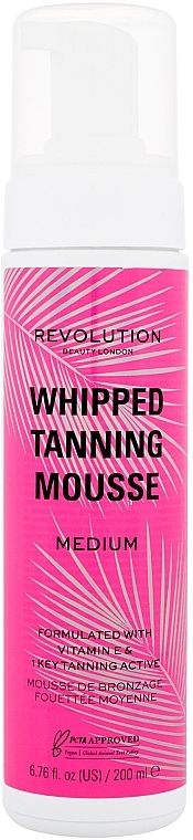 Мус-автозасмага - Makeup Revolution Whipped Tanning Mousse Medium — фото N1
