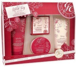 Духи, Парфюмерия, косметика Набор - Grace Cole Nourishing Delights (sh/g/150ml + scr/150ml + cr/100ml + soap/100g)