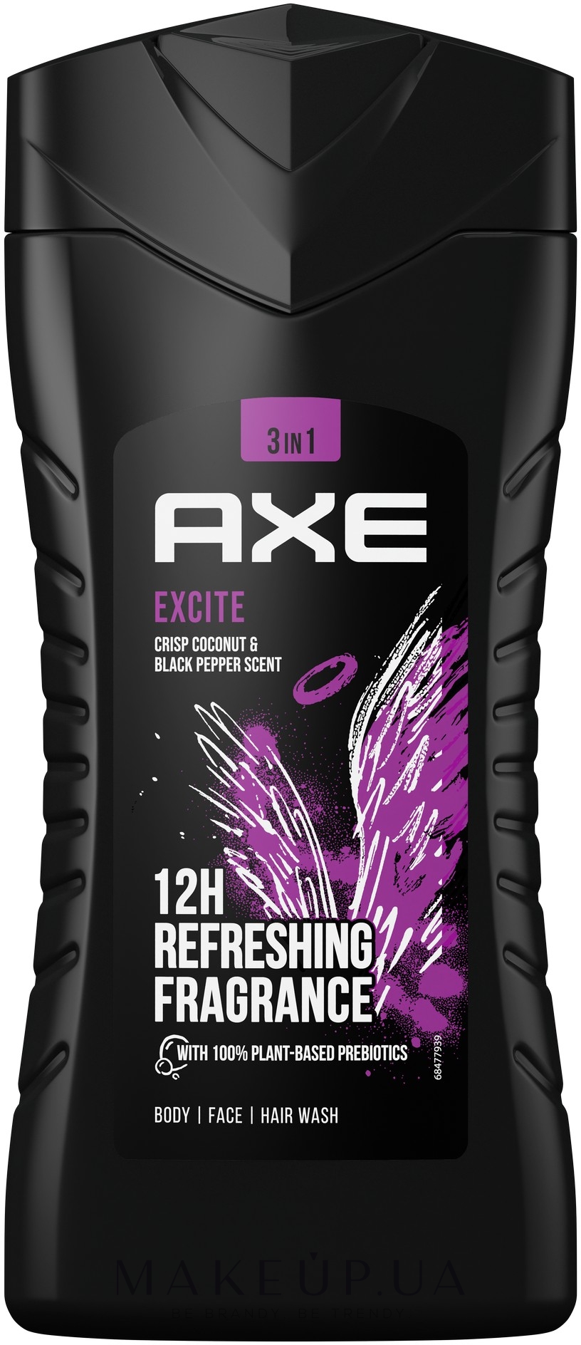 Axe Revitalizing Shower Gel Excite - Гель для душа 