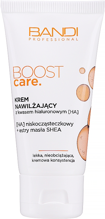 Увлажняющий крем для лица с гиалуроновой кислотой - Bandi Professional Boost Care Moisturizing Cream Hyaluronic Acid — фото N2