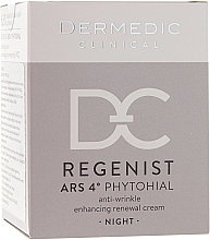 Парфумерія, косметика Нічний крем проти зморшок - Dermedic Regenist ARS 4 Phytohial Night Anti-Wrinkle Enhancing Renewal Cream