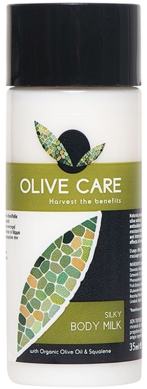 Пом'якшувальне молочко для тіла - Olive Care Silky Body Milk (міні) — фото N1