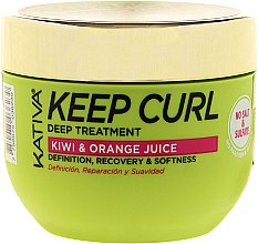 Маска для хвилястого волосся - Kativa Keep Curl Deep Treatment — фото N2