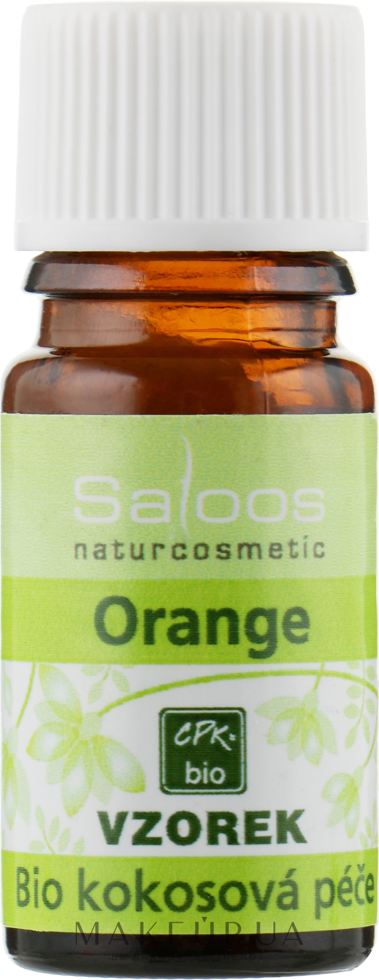 Кокосова олія "Апельсин" - Saloos Coconut Oil Orange (міні) — фото 5ml