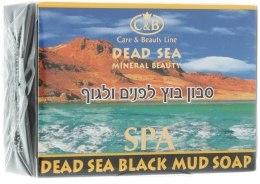 Духи, Парфюмерия, косметика Грязевое мыло для лица и тела - Care & Beauty Line Facial and Body Black Mud Soap