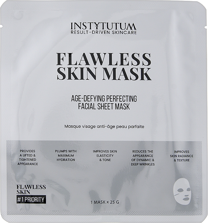 Маска для обличчя, листова - Instytutum Flawless Skin Mask — фото N3