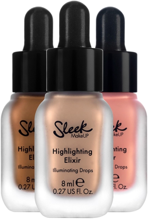 Рідкий хайлайтер - Sleek MakeUP Highlighting Elixir Illuminating Drop — фото N3
