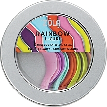 Валики для ламінування вій і брів - Zola Rainbow Lami Pads — фото N1