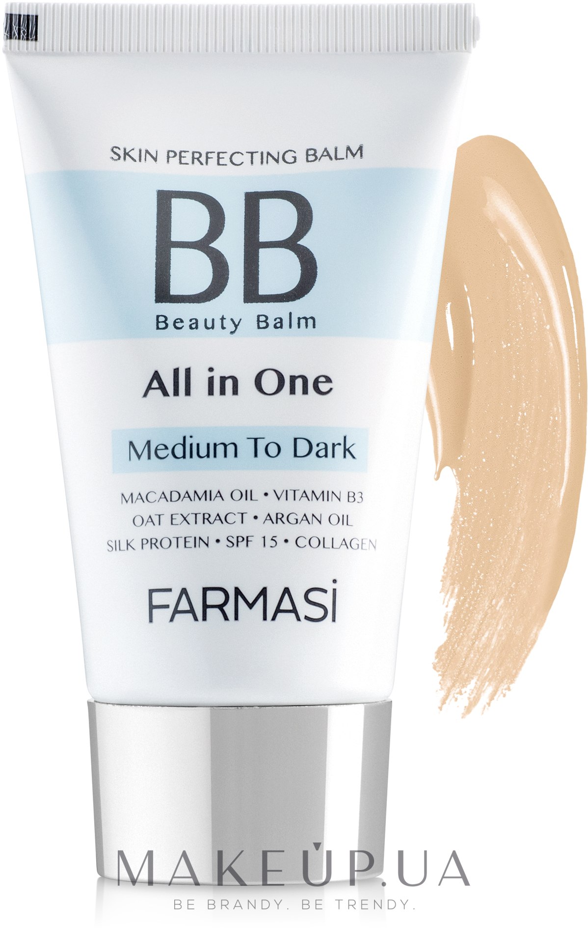 BB-крем - Farmasi BB Cream SPF15 — фото Medium to dark