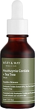 Успокаивающая сыворотка для лица с хауттюйнией и чайным деревом - Mary & May Houttuynia Cordata + Tea Tree Serum — фото N1