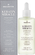 Розгладжувальні краплі для волосся - Medavita Keratin Miracle Liss Magic Drops — фото N2