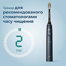 Електрична звукова зубна щітка з технологією SenseIQ, темно-синя - Philips Sonicare 9900 Prestige HX9992/12 — фото N9