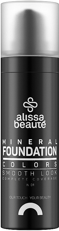 Тональная основа с матовым финишем - Alissa Beaute Mineral Make-Up Foundation