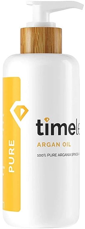 Аргановое масло, с дозатором - Timeless Skin Care Argan Oil 100% Pure — фото N1