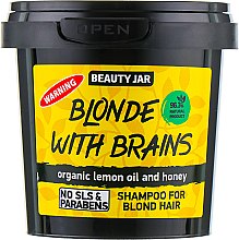 Шампунь для волос оттенка блонд "Blonde With Brains" - Beauty Jar Shampoo For Blond Hair — фото N4