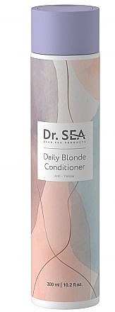 Кондиціонер для нейтралізації жовтизни волосся - Dr.Sea Daily Blonde Conditioner — фото N1