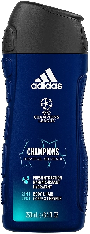 Adidas UEFA Champions League Champions Edition VIII - Гель для душа — фото N1