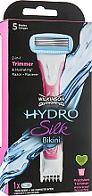 Парфумерія, косметика Бритва 2 в 1 + 1 змінне лезо - Wilkinson Sword Hydro Silk Bikini