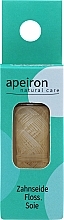 Парфумерія, косметика Натуральна зубна нитка, 30 м - Apeiron Dental Floss