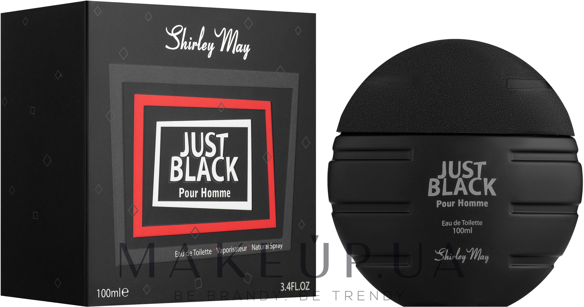 Shirley May Just Black - Туалетная вода — фото 100ml