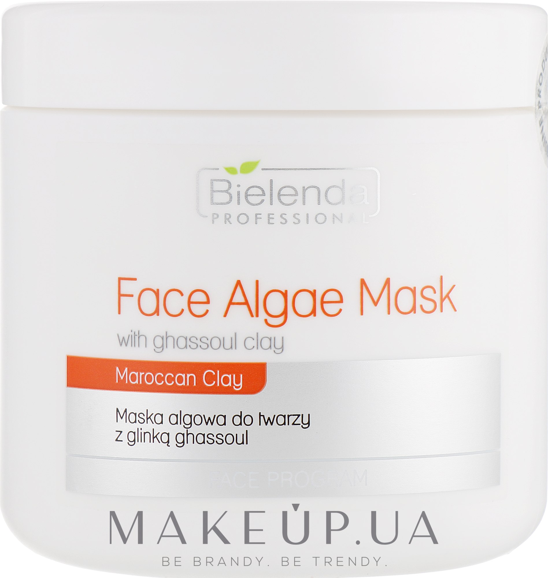 Альгинатная маска для лица с глиной Гассул - Bielenda Professional Algae Face Mask — фото 190g