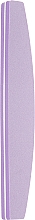 Пилка-баф для ногтей двухсторонняя, полукруг 100\180, фиолетовая - Tools For Beauty — фото N1