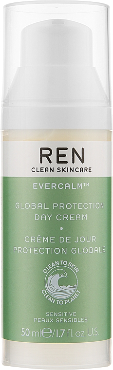 Денний захисний крем - Ren Clean Skincare Ultra Moisture Day Cream — фото N1
