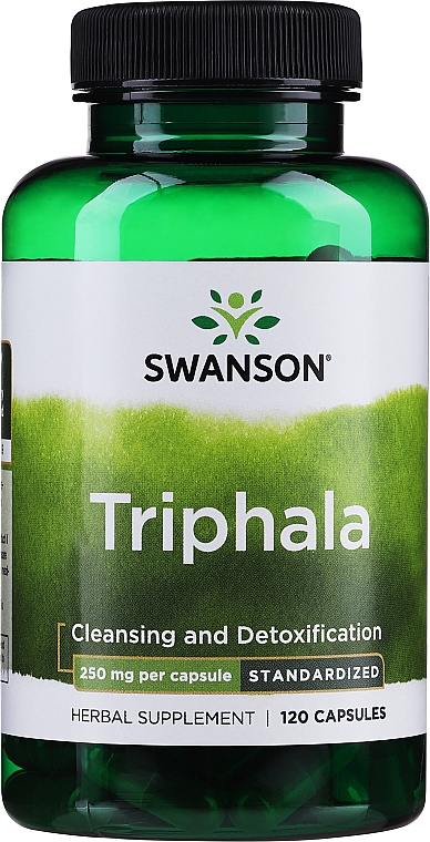 Пищевая добавка "Трифала", 250мг - Swanson Triphala, 250mg — фото N1