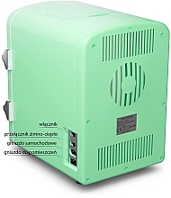 Косметичний міні-холодильник, зелений - Fluff Cosmetic Green Fridge — фото N5