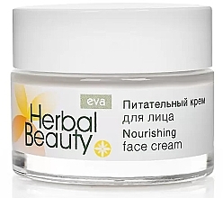 Парфумерія, косметика Живильний крем для обличчя - Eva Natura Herbal Beauty Nourishing Face Cream