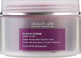 Кислотний скраб "Винний пілінг" для обличчя та тіла - Beauty Spa Silhouette Modelling Sugar Scrub — фото N1