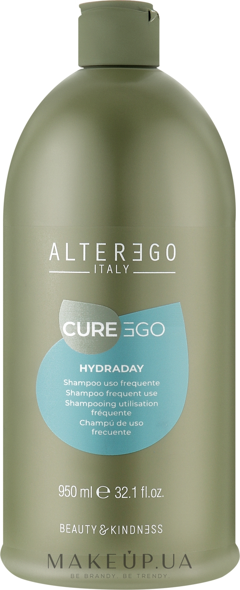 Шампунь для частого мытья волос - Alter Ego CureEgo Hydraday Frequent Use Shampoo — фото 950ml