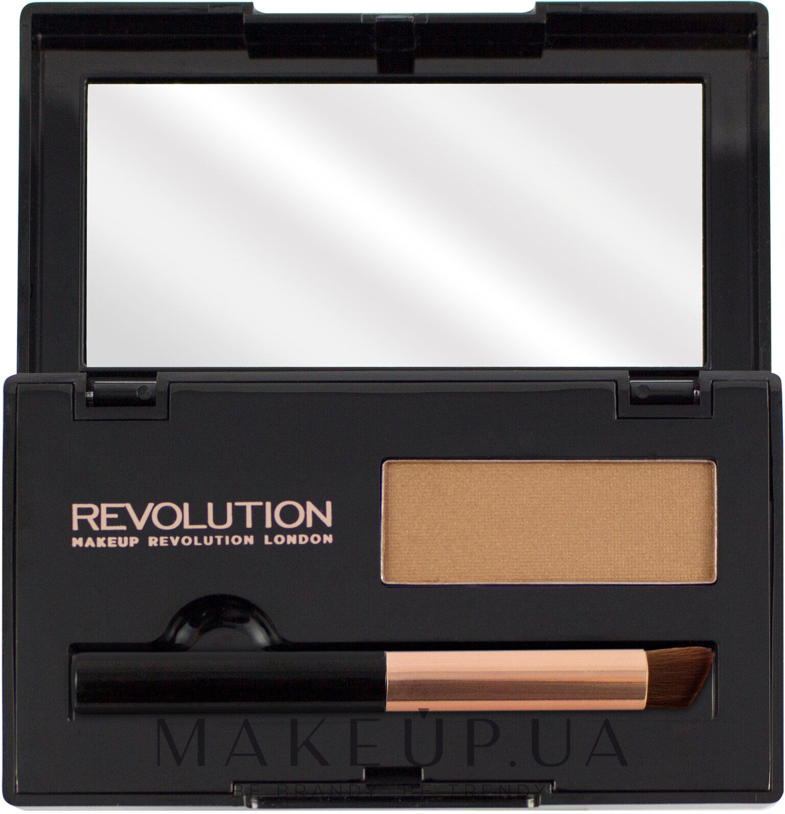 Корректор для отросших корней - Makeup Revolution Root Cover Up Palette — фото Light Brown