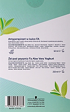 Набор - Fa Aloe Vera And Green Tea (deo/50ml + sh/gel/250ml) — фото N5