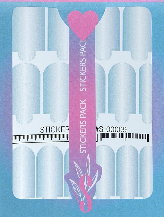 Дизайнерские наклейки для ногтей "Wraps S-00009" - StickersSpace  — фото N1