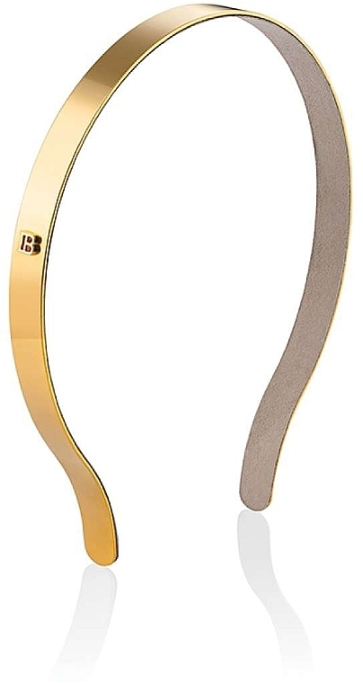 Обруч для волосся - Balmain Paris Hair Couture Riviera 18K Golden Headband — фото N1