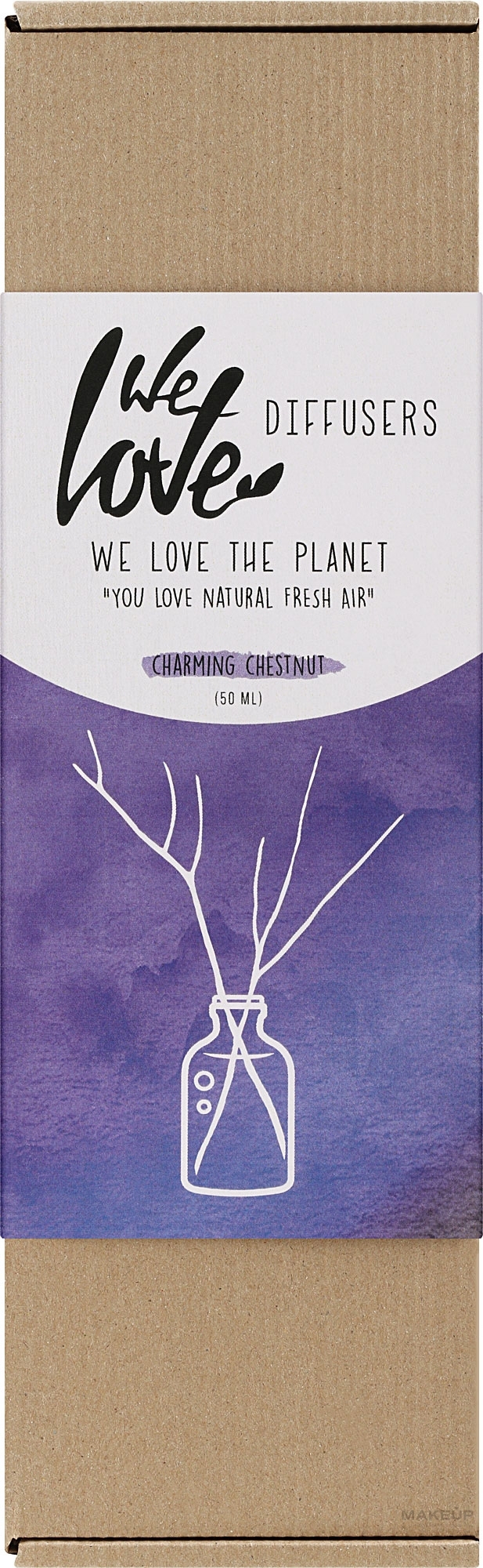 Аромадиффузор - We Love The Planet Charming Chestnut Diffuser — фото 50ml