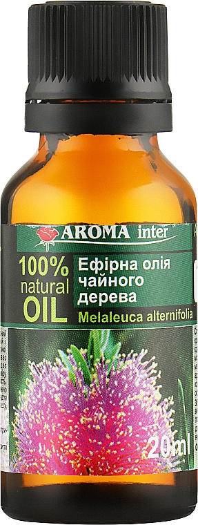 Ефірна олія "Чайне дерево" - Aroma Inter — фото N5