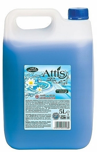 Рідке мило для рук - Attis Aqua Liquid Soap (каністра) — фото N1