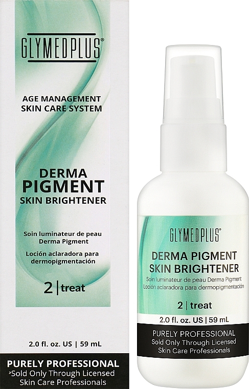 Протипігментний освітлювач шкіри - GlyMed Plus Age Management Derma Pigment Skin Brightener — фото N2