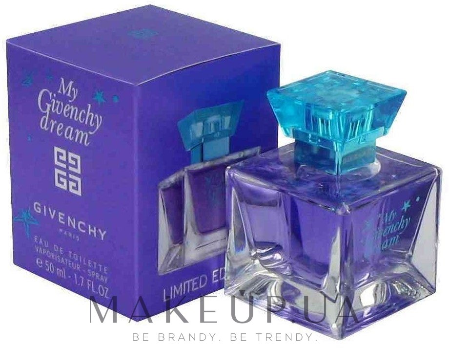 Духи синяя коробочка. Туалетная вода Givenchy my Givenchy Dream. Живанши духи женские синий флакон. Givenchy my Givenchy Dream 50ml EDT women. Живанши голубой флакон женский.