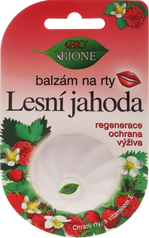 Бальзам для губ "Лесные ягоды" - Bione Cosmetics Vitamin E Lip Balm Forest Fruit — фото N1