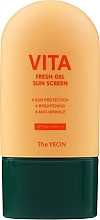 Парфумерія, косметика Сонцезахисний гель для обличчя SPF50+ - The Yeon Vita Fresh Gel Sunscreen SPF50+