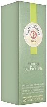 Духи, Парфюмерия, косметика Roger&Gallet Feuille de Figuier Fragrant Wellbeing Water - Парфюмированная вода (тестер с крышечкой)